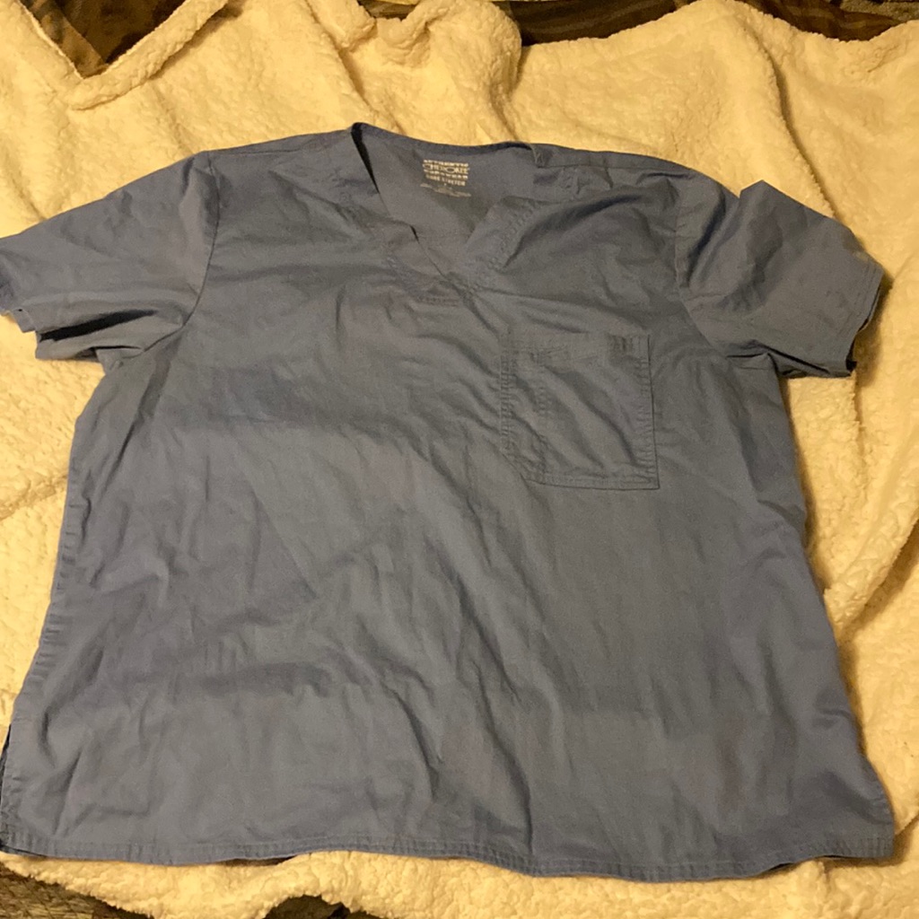 Cherokee Light Blue Scrub Set